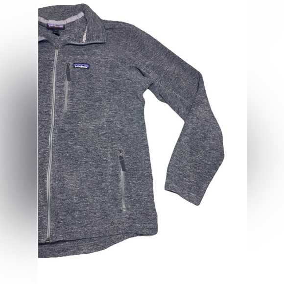 Patagonia Classic Synchilla Fleece Jacket Mens Large Full Zip Grey Gray READ - Picture 3 of 12
